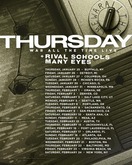 tags: Thursday, Gig Poster - Thursday / Rival Schools / Many Eyes on Feb 21, 2024 [236-small]
