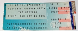 The Hooters / Glen Burtnick on Nov 26, 1987 [453-small]