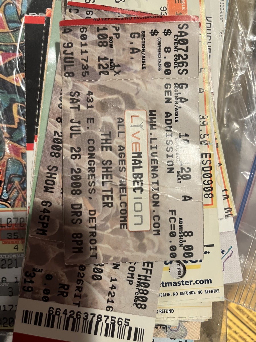 Malbec concert tour history concert archives