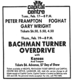 Bachman-Turner Overdrive / Kansas / Trooper on Feb 19, 1976 [539-small]