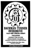 Bachman-Turner Overdrive / Trooper on Feb 8, 1976 [541-small]