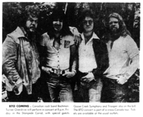 Bachman-Turner Overdrive / Goose Creek Symphony / Trooper on Aug 6, 1976 [779-small]