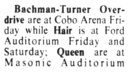 Bachman-Turner Overdrive on Feb 6, 1976 [783-small]