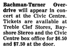Bachman-Turner Overdrive on Aug 14, 1976 [991-small]