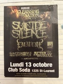 Suicide Silence / Emmure / After the Burial / Beneath The Massacre / Architects on Oct 13, 2008 [067-small]