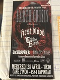 Earth Crisis / First Blood / Thick as Blood / Deadwalk / End Of Crisis on Apr 28, 2010 [093-small]