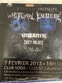 Emmure / Whitechapel / Unearth / Obey The Brave / The Plot In You on Feb 7, 2013 [448-small]