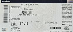 Rival Sons / The Sheepdogs on Feb 22, 2019 [170-small]
