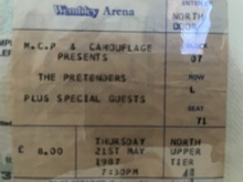 Pretenders / The Silencers on May 22, 1987 [329-small]