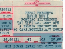 David Bowie / BoDeans on Sep 12, 1987 [372-small]