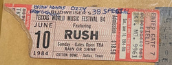 Rush / .38 Special / Ozzy Osbourne / Bryan Adams / Gary Moore on Jun 10, 1984 [464-small]