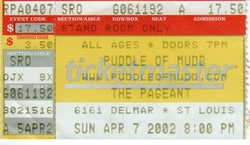 Puddle of Mudd / Thirty Seconds to Mars / The Revolution Smile on Apr 7, 2002 [472-small]