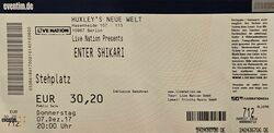 Enter Shikari / Lower Than Atlantis / Astroid Boys on Dec 7, 2017 [478-small]