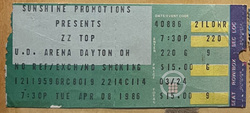 ZZ Top on Apr 8, 1986 [497-small]