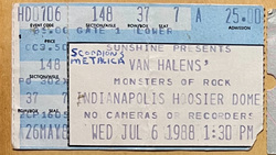 Van Halen / Scorpions / Dokken / Metallica  / Kingdom Come on Jul 6, 1988 [548-small]