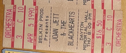 Joan Jett & The Blackhearts / Britny Fox on Apr 5, 1990 [580-small]