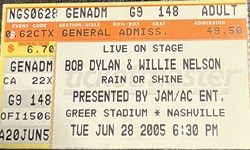 Bob Dylan / Willie Nelson on Jun 28, 2005 [709-small]