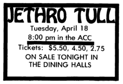 Jethro Tull / Wild Turkey on Apr 18, 1972 [784-small]