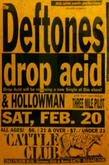 Deftones / Drop Acid / Hollowman / Three Mile Pilot on Feb 20, 1993 [833-small]