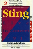 Sting / Kennedy Rose / Vinx on May 5, 1991 [918-small]