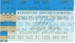 Jackson Browne / Shawn Colvin on Aug 31, 1996 [957-small]
