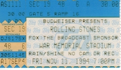 The Rolling Stones / Bryan Adams on Nov 11, 1994 [960-small]