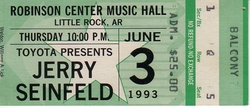 Jerry Seinfeld on Jun 3, 1993 [980-small]