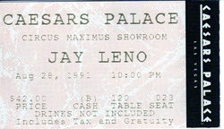Jay Leno on Aug 28, 1991 [989-small]