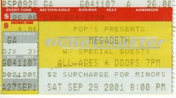 Megadeth on Sep 29, 2001 [992-small]