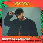 tags: Rauw Alejandro, Montreal, Quebec, Canada, Gig Poster, Parc Olympique - Fuego Fuego Latin Music Festival on May 25, 2024 [993-small]