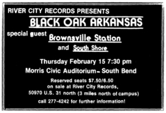 Black Oak Arkansas / brownsville station / South Shore on Feb 15, 1979 [543-small]