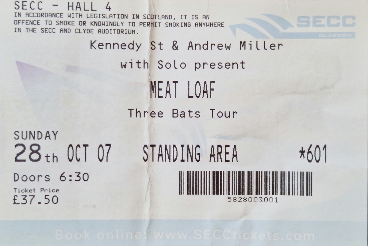 Meat Loaf Concert & Tour History Concert Archives