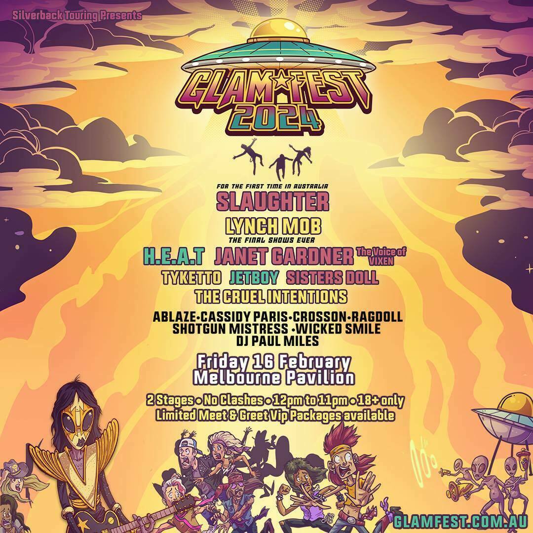 Feb 16, 2024 Glamfest 2024 at Melbourne Pavilion Kensington, Victoria