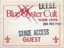 I was the local stage crew Chief for this Makoul Production, Blue Öyster Cult on Feb 14, 1980 [071-small]