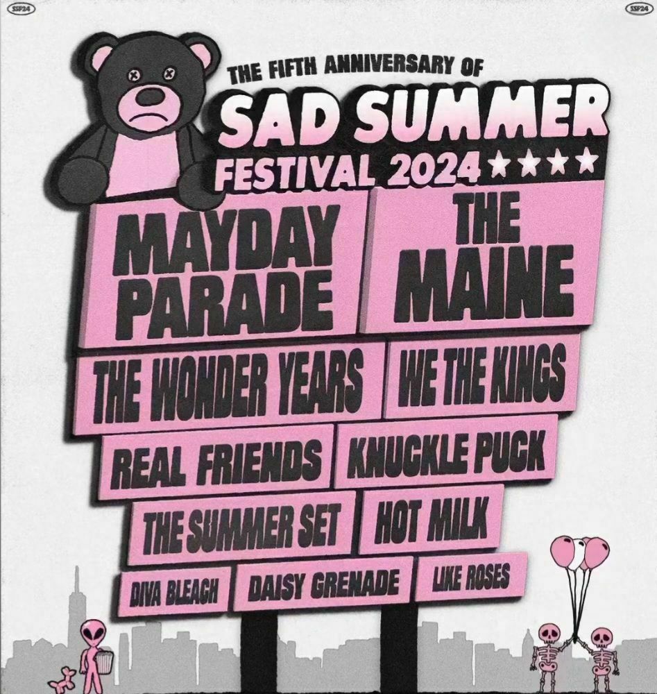Jul 23, 2024 Sad Summer Fest 2024 at Stage AE Pittsburgh, Pennsylvania