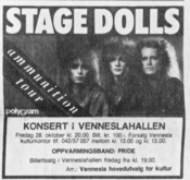 Stage Dolls / Pride on Oct 28, 1988 [817-small]