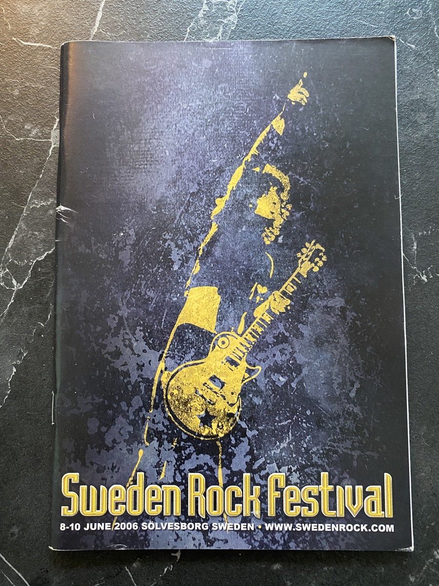 Def Leppard 2006-06-09 Sweden Rock Festival 2CD (Maxi CD) RARE!! 初音源！？