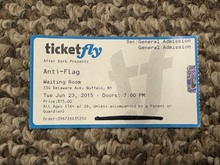 Anti-Flag / The Homeless Gospel Choir / Orenthal / After the Fall on Jun 23, 2015 [992-small]