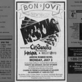 Bon Jovi / Cinderella / Winger / Bulletboys on Jul 3, 1989 [046-small]