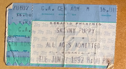 Skinny Puppy on Jun 2, 1992 [076-small]