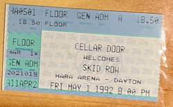 Skid Row on May 1, 1992 [079-small]
