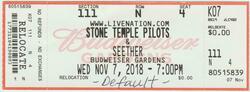 Stone Temple Pilots / Seether / Default on Nov 7, 2018 [089-small]
