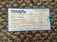 Billy Talent / Badflower on Sep 9, 2016 [197-small]