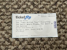 "Take Action Tour" / The Devil Wears Prada / The Ghost Inside / I Killed The Prom Queen / Dangerkids on Apr 1, 2014 [220-small]