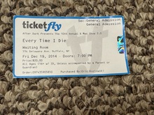 Every Time I Die  / Hundredth / Wreckage / Black X on Dec 19, 2014 [221-small]
