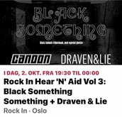 Black Something (Black Sabbath Tribute) / Canoon / Draven & Lie on Oct 2, 2020 [273-small]