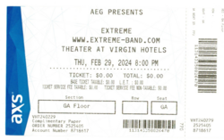 tags: Extreme, Las Vegas, Nevada, United States, The Theater at Virgin Hotels Las Vegas - Extreme / Living Colour on Feb 29, 2024 [400-small]