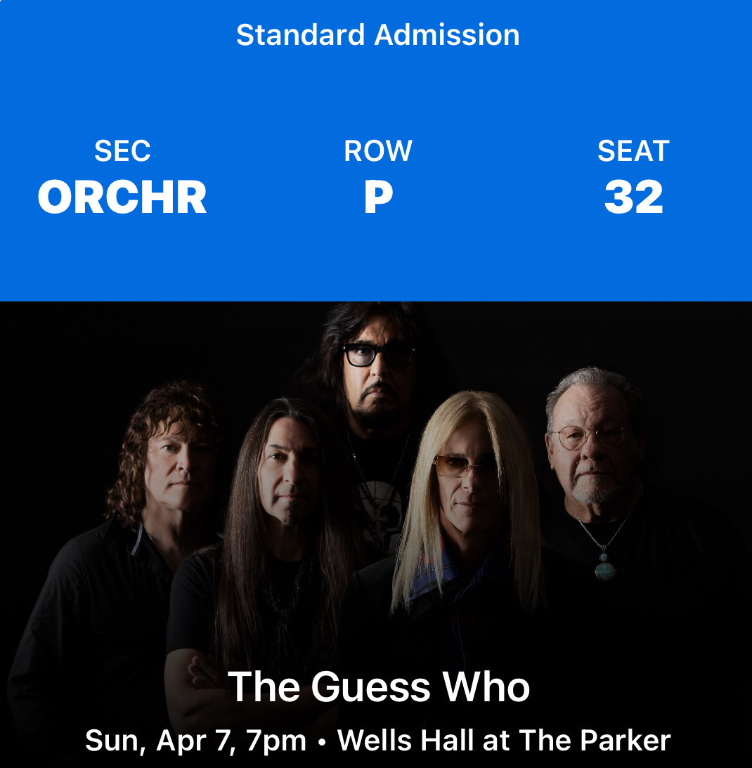 The Guess Who Concert & Tour History (Updated for 2024 2025
