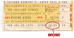 tags: The Rolling Stones, Chicago, Illinois, United States, Ticket - The Rolling Stones on Jul 23, 1975 [555-small]