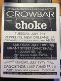 Crowbar / Choke / Are Am I on Jul 18, 1998 [612-small]